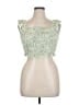 Shein Curve 100% Polyester Green Sleeveless Top Size 14 Plus (1) - photo 1