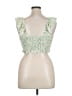 Shein Curve 100% Polyester Green Sleeveless Top Size 14 Plus (1) - photo 2