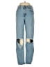Vibrant M.I.U Color Block Blue Jeans Size 25 waist - photo 1