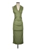 Zaful Solid Green Cocktail Dress Size 4 - photo 1
