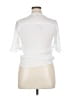 Always Indigo White Short Sleeve Blouse Size XL - photo 2