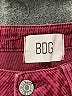 BDG 100% Cotton Burgundy Casual Pants Size 26 waist - photo 4