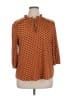 Cocomo Orange 3/4 Sleeve Blouse Size XL (petite) - photo 1