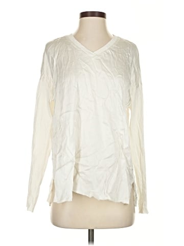 Go By Go Silk Long Sleeve Silk Top (view 1)