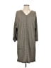 Max Studio Chevron-herringbone Gray Casual Dress Size S - photo 1
