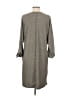 Max Studio Chevron-herringbone Gray Casual Dress Size S - photo 2
