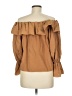 MISA Los Angeles Brown 3/4 Sleeve Blouse Size M - photo 2