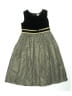 Perfectly Dressed 100% Polyester Chevron-herringbone Gray Tan Dress Size 10 - photo 1