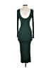 The Range Solid Green Cocktail Dress Size S - photo 2