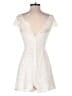 BCBGeneration 100% Polyester Ivory Cocktail Dress Size 0 - photo 2