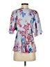 Zara Blue Short Sleeve Blouse Size XS - photo 2