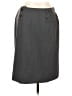Alex Marie Solid Gray Formal Skirt Size 10 - photo 1
