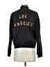 Forever 21 Solid Black Track Jacket Size S - photo 2