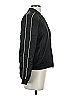 Forever 21 Solid Black Track Jacket Size S - photo 4