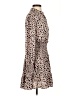 Unbranded Animal Print Tan Casual Dress Size S - photo 4