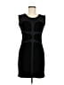 David Lerner Graphic Black Cocktail Dress Size M - photo 1