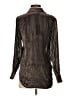 Rag & Bone Metallic Brown Long Sleeve Blouse Size XXS - photo 2