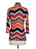 Peck & Peck Print Red Blazer Size S - photo 2