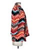 Peck & Peck Print Red Blazer Size S - photo 4