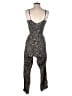 American Eagle Outfitters 100% Viscose Animal Print Black Jumpsuit Size XS - photo 2