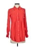 Joie 100% Cotton Red Long Sleeve Button-Down Shirt Size XS - photo 1