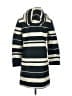Feller 100% Cotton Stripes Blue Ivory Coat Size XS - photo 2