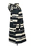 Feller 100% Cotton Stripes Blue Ivory Coat Size XS - photo 4