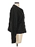Adrienne Vittadini 100% Polyester Houndstooth Black Blazer Size L - photo 4