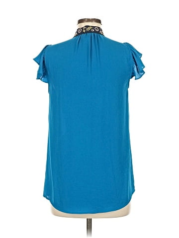 HD in Paris Short Sleeve Blouse (view 2)