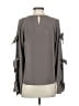 BCBGMAXAZRIA Gray Long Sleeve Blouse Size XS - photo 2
