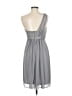 David's Bridal 100% Polyester Gray Cocktail Dress Size 8 - photo 2