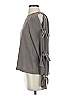 BCBGMAXAZRIA Gray Long Sleeve Blouse Size XS - photo 5