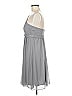 David's Bridal 100% Polyester Gray Cocktail Dress Size 8 - photo 5