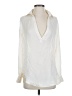Haute Hippie Ivory Long Sleeve Blouse Size S - photo 1