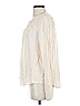 DTLM Repeat 100% Cupro Ivory Long Sleeve Blouse Size XS - photo 5