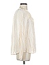 DTLM Repeat 100% Cupro Ivory Long Sleeve Blouse Size XS - photo 4