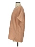 NSF 100% Cotton Tan Short Sleeve Blouse Size P (petite) - photo 5
