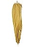 LPA 100% Cotton Solid Yellow Cargo Pants Size XS - photo 4
