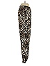 H&M 100% Viscose Animal Print Black Casual Pants Size S - photo 4