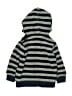 Carter's 100% Polyester Stripes Green Zip Up Hoodie 3-6 MO / 6 MO - photo 2