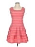 Max Studio Stripes Pink Casual Dress Size M - photo 1