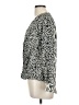Derek Lam Animal Print Ivory Long Sleeve Silk Top Size 10 - photo 5