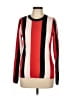 Minnie Rose Color Block Red Pullover Sweater Size L - photo 1