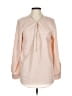 Calvin Klein 100% Polyester Pink Long Sleeve Blouse Size L - photo 1