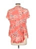 Torrid Orange Short Sleeve Blouse Size Lg Plus (0) - photo 2
