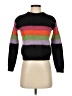 Veda Color Block Black Pullover Sweater Size P (petite) - photo 1