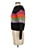 Veda Color Block Black Pullover Sweater Size P (petite) - photo 5