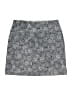 Swing Control Paisley Gray Casual Skirt Size 4 - photo 2