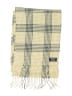 Unbranded 100% Acrylic Checkered-gingham Yellow Ivory Scarf One size - photo 2