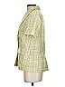 Maison d' Amelie 100% Polyester Tweed Yellow Blazer Size XS - photo 5
